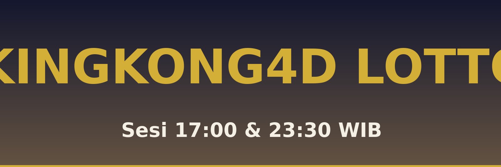 Kingkong4D Lotto Sungai Rumbai